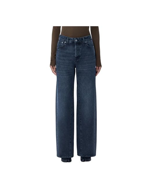 Our Legacy Blue Loose-Fit Jeans