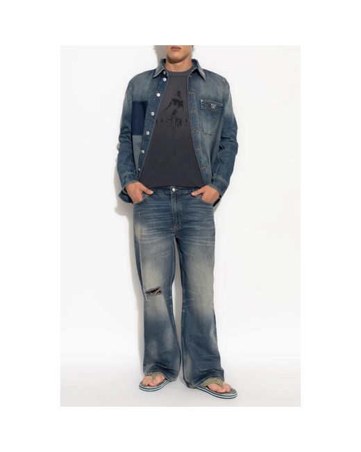 M I S B H V Black T-Shirts for men