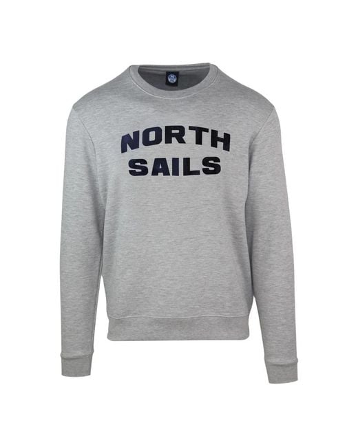 North Sails Gray Sweatshirts for men