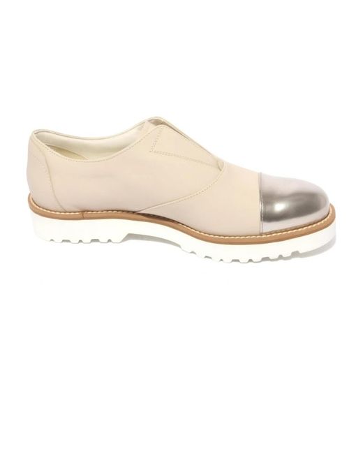 Hogan Natural Flat Shoes