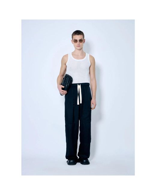 Dries Van Noten Sleeveless Tops in het White voor heren