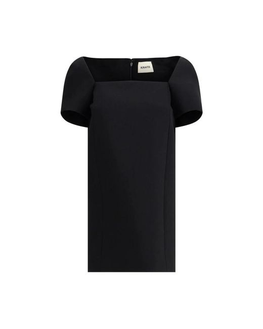 Khaite Mini Benji Jurk in het Black