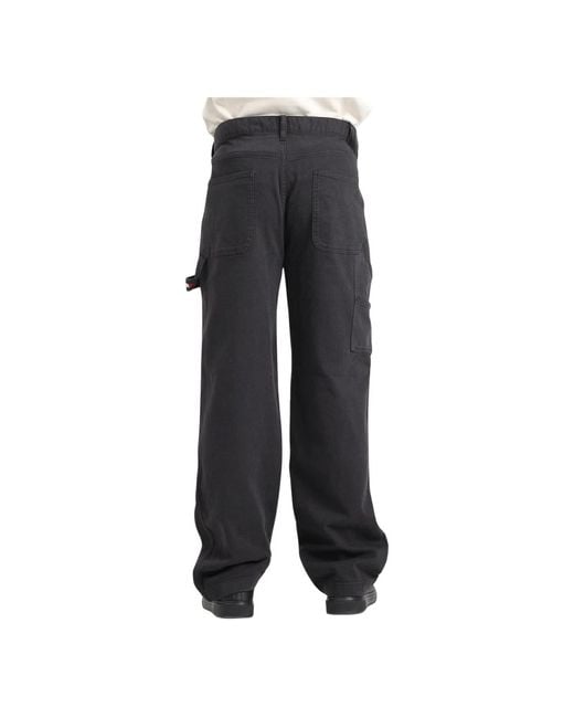 Wide Trousers di Tommy Hilfiger in Black da Uomo