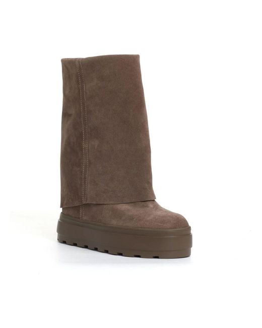 High Boots Casadei de color Brown