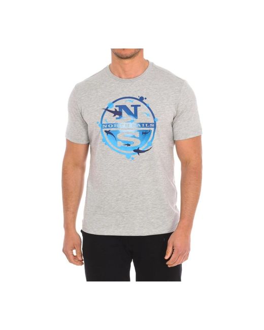T-Shirts North Sails de hombre de color Gray
