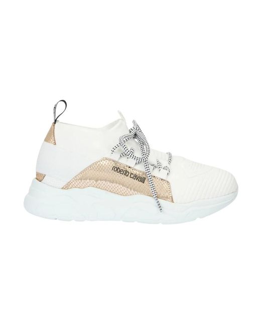 Roberto Cavalli White Sneakers