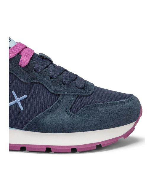 Sun 68 Blue Sneakers