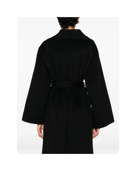 Belted Coats di Emporio Armani in Black