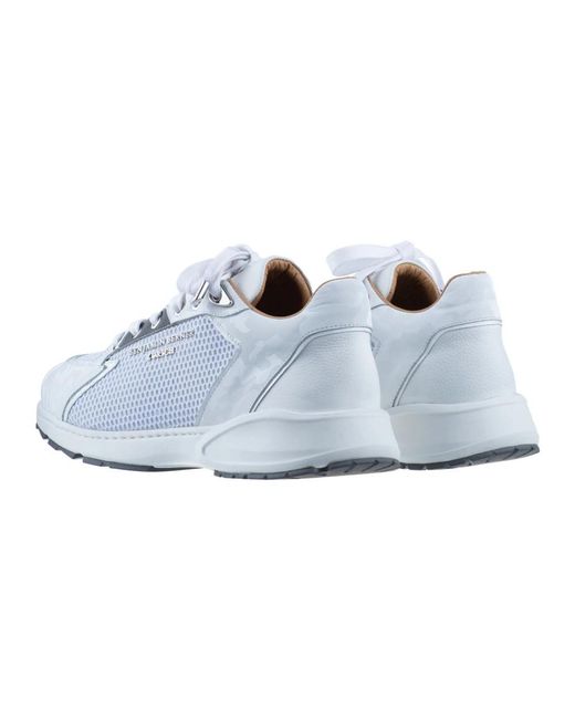 Benjamin Berner Blue Sneakers for men