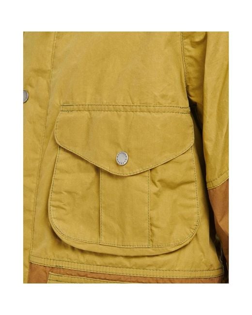 Barbour Jassen ,Geel ,Winterjas in het Multicolor voor heren