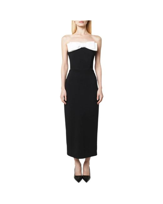 ALBERTO AUDENINO Black Midi Dresses