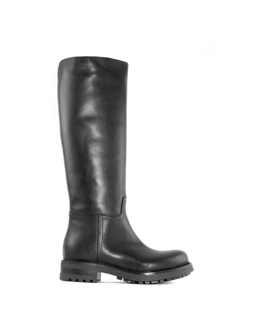 Julie Dee High Boots in het Black