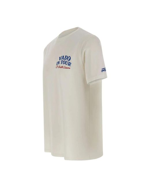 Mc2 Saint Barth White T-Shirts for men