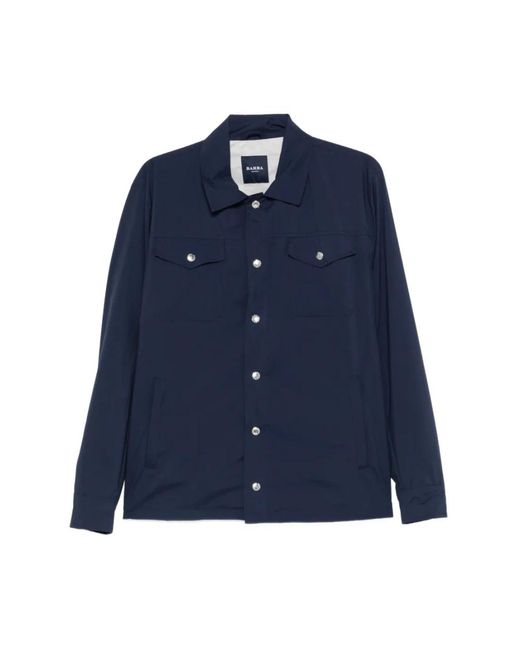 Light Jackets Barba Napoli de hombre de color Blue