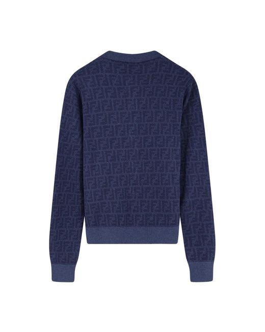Cardigans Fendi de color Blue
