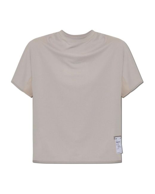 Satisfy T-Hemden in het Gray