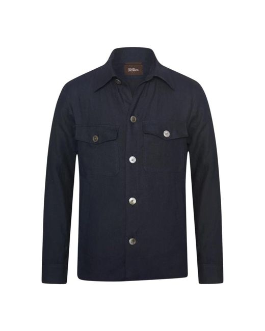 Light Jackets di Stenstroms in Blue da Uomo