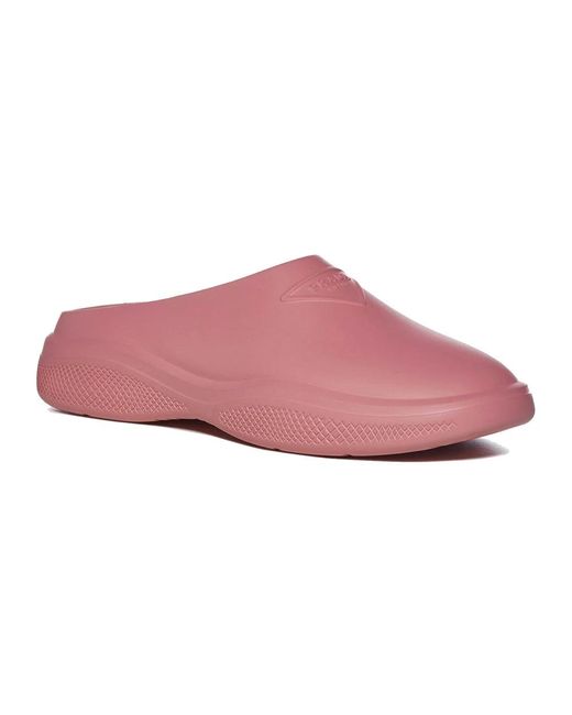Prada Pink Slippers