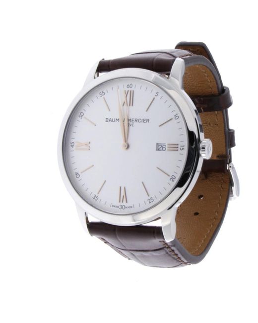 Baume & Mercier Metallic Watches for men