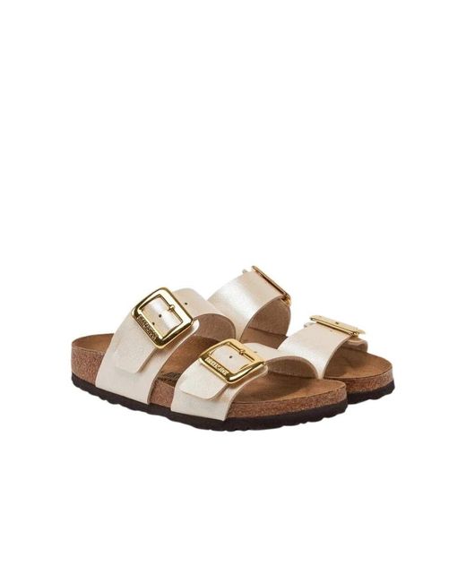 Birkenstock Brown Sliders