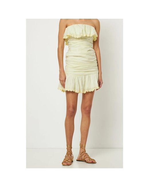 Isabel Marant Yellow Short Dresses