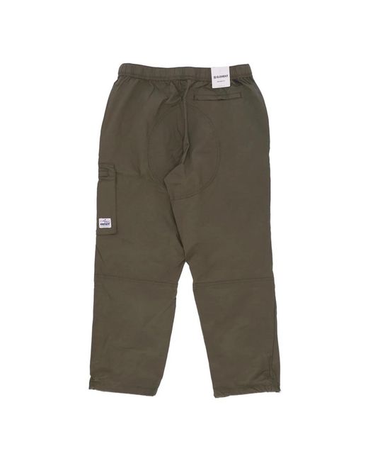 Element Green Straight Trousers for men