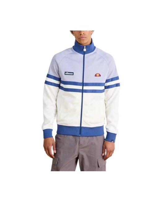 Ellesse Blue Zip-Throughs for men