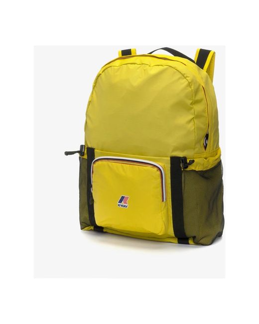K-Way Yellow Backpacks