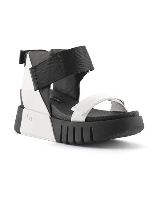 United Nude Black Wedges