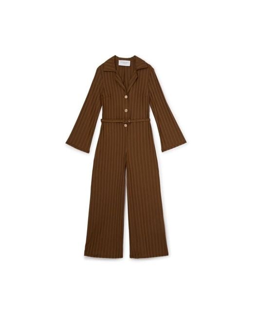 Viktor & Rolf Brown Jumpsuits