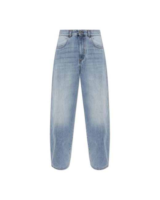 Rohe Jeans ,Blauw ,Straight Jeans in het Blue
