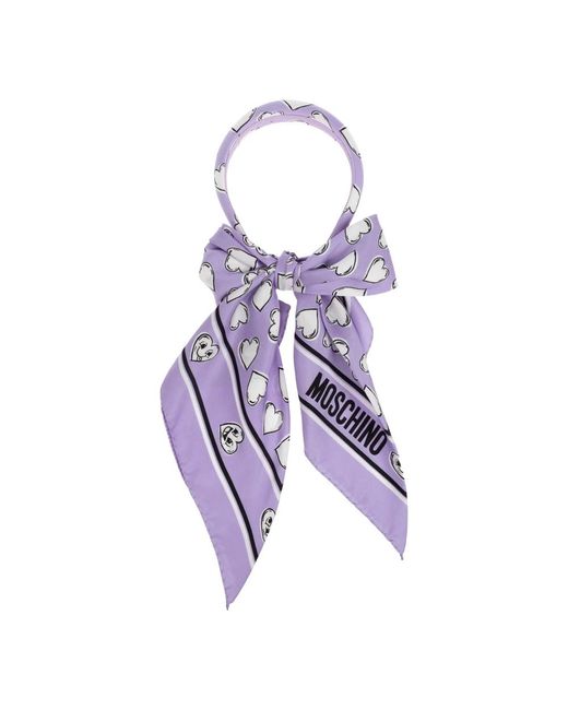 Hair Accessories Moschino de color Purple
