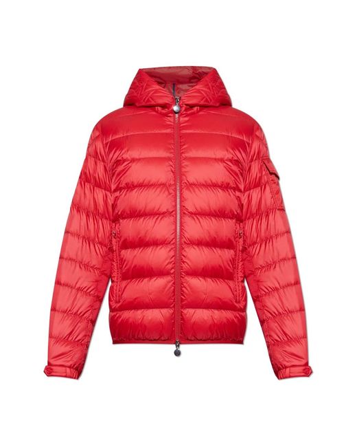 Moncler Red Down Jackets for men