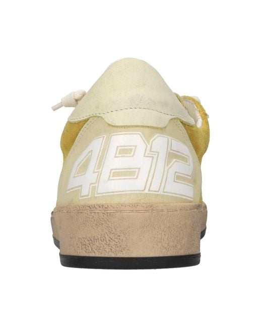 4b12 Yellow Sneakers for men
