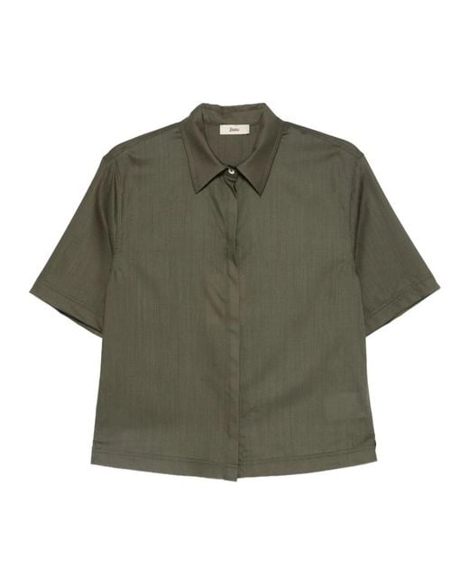 Herno Green Shirts