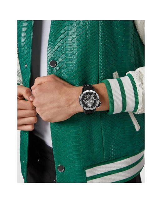 Philipp Plein Metallic Watches for men