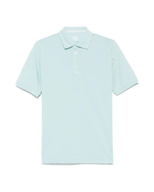 Fedeli Blue Polo Shirts for men