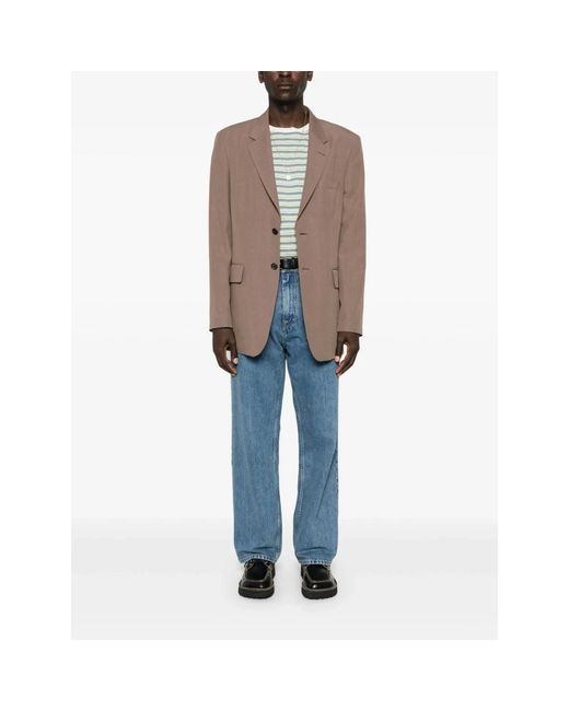 Our Legacy Blue Straight Fit Jeans for men