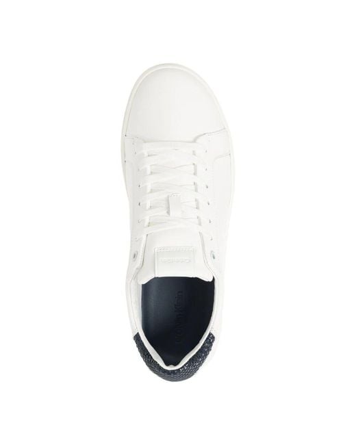 Sneakers Calvin Klein de hombre de color White