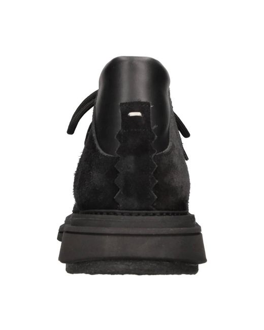 THE ANTIPODE Black Lace-Up Boots for men