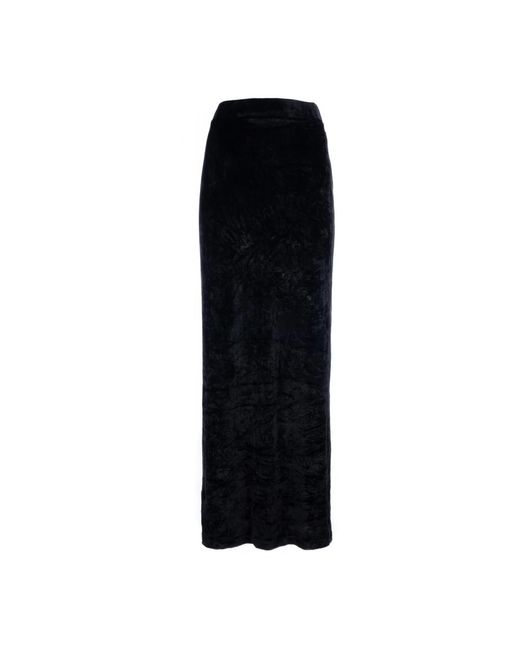 Balenciaga Black Maxi Skirts