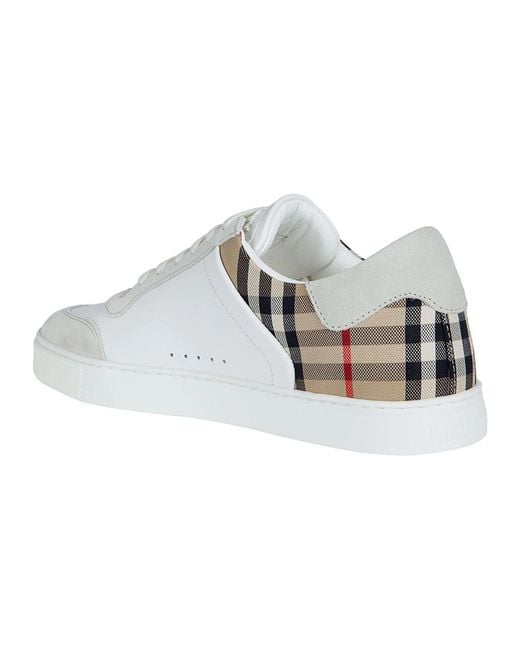 Burberry White Sneakers for men