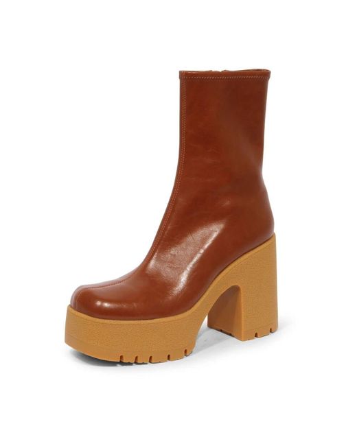 Jeffrey Campbell Brown Refresh Tan Honey Wo Stiefel