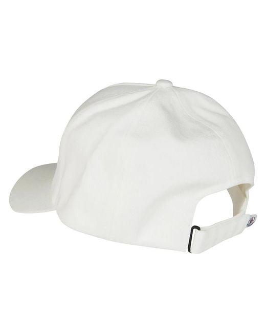 Moncler Cappello Baseball in het White
