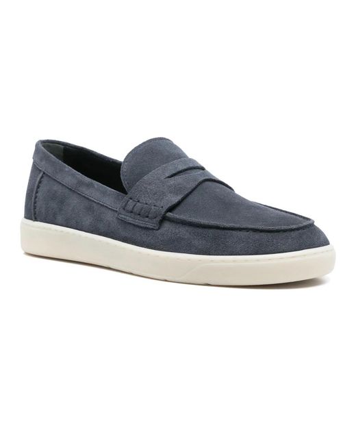 Hogan Blue Loafers for men