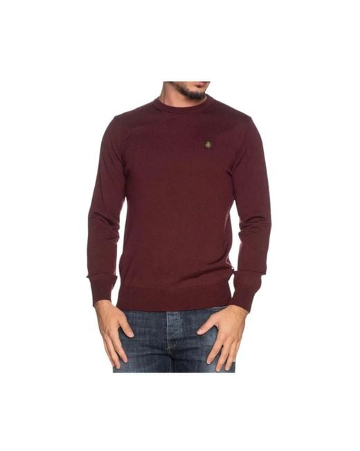 Refrigiwear Purple Round-Neck Knitwear for men