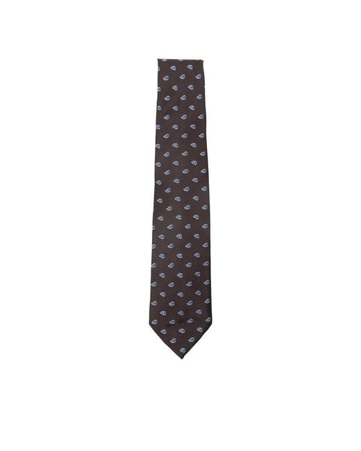 Barba Napoli Brown Ties for men