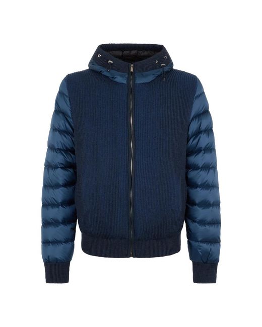 Moorer Blue Winter Jackets for men