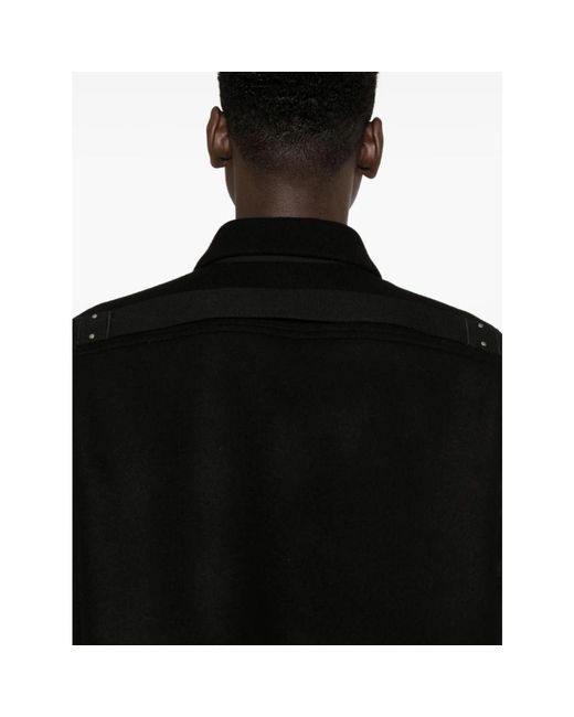 Rick Owens Jassen ,Zwart ,Zwarte Jassen Voor Een Stijlvolle Look in het Black voor heren