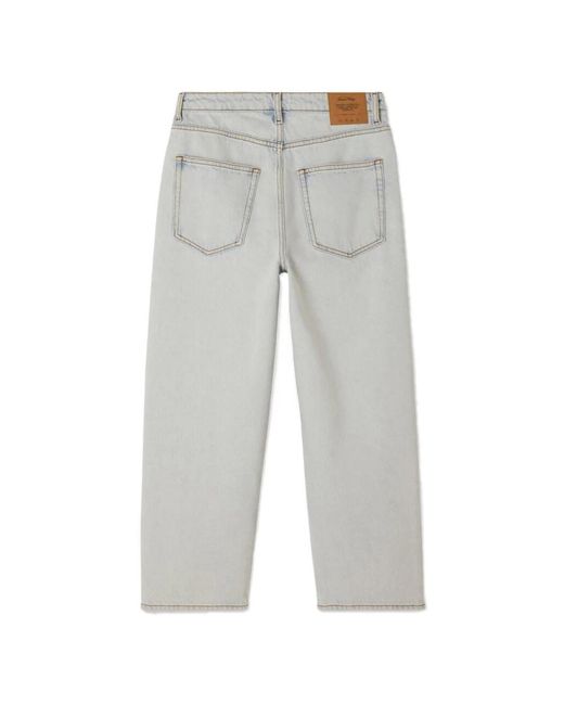 American Vintage Gray Bequeme winter bleach jeans